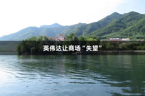 英伟达让商场“失望”